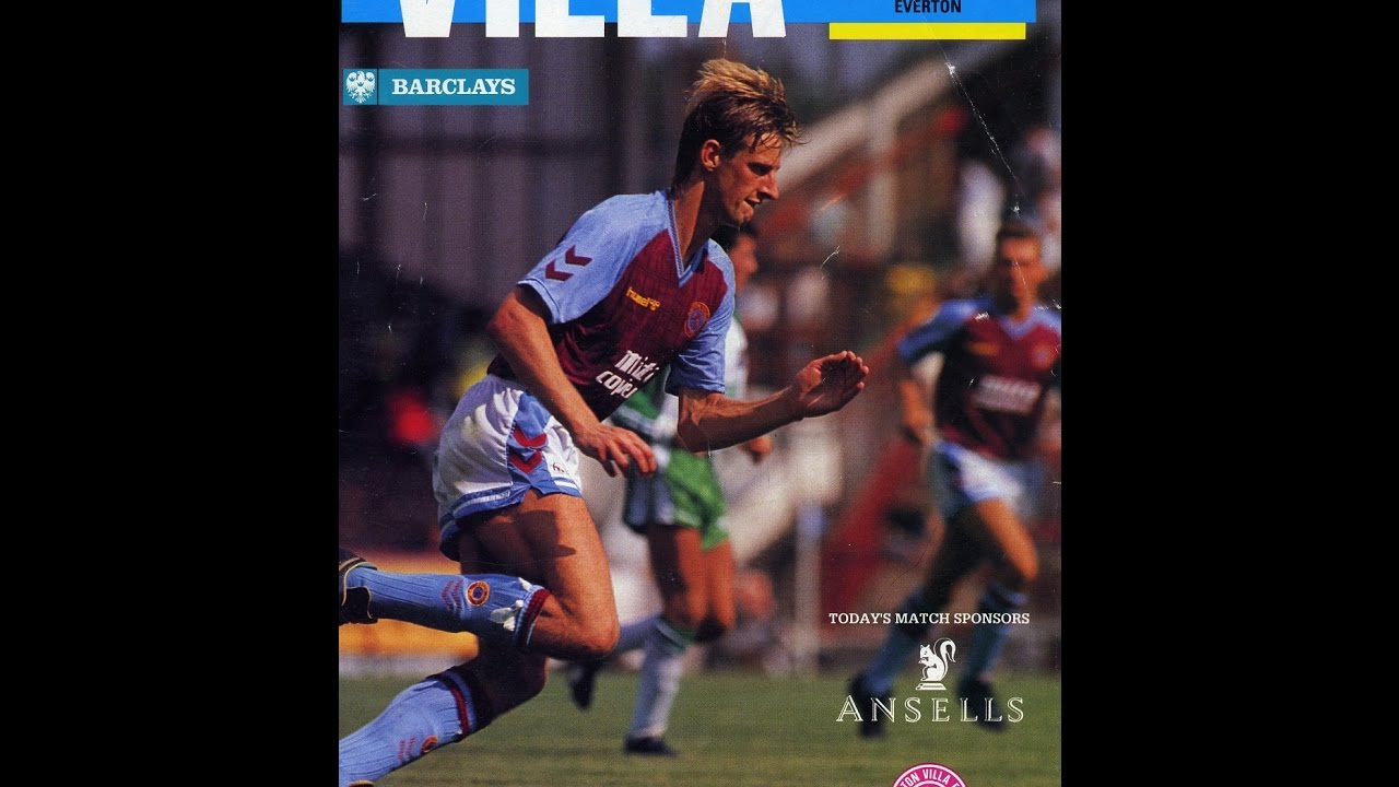 Aston Villa 6 Everton 2 - Barclays League Div 1 - Nov 5th 1989