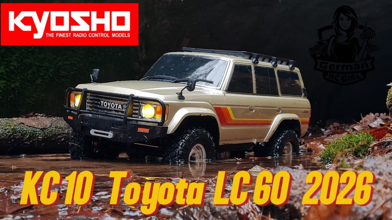 Kyosho KC10 Toyota Land Cruiser LC60 Crawler 4WD 1:10