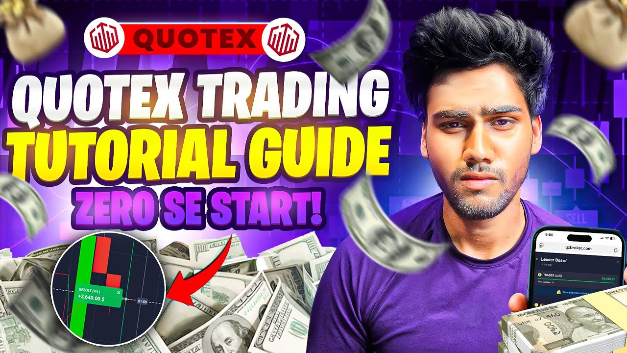 Start QUOTEX Trading Today 💰 | Full Guide + Live Example ! 