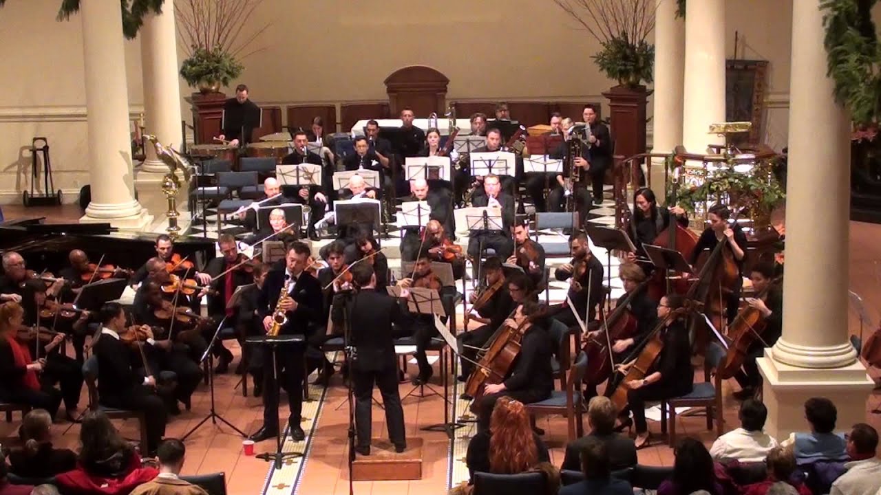 Decruck: Sonate en ut# pour Saxophone Alto et Orchestre