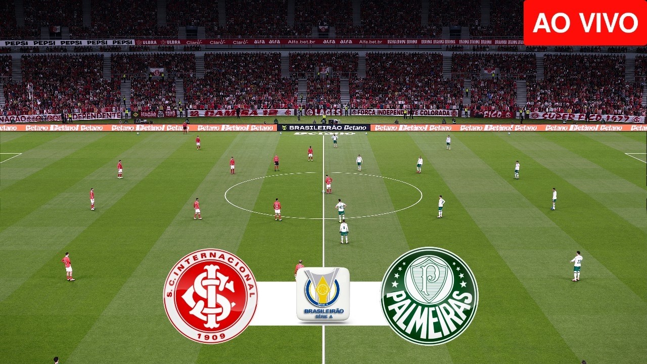 INTERNACIONAL X PALMEIRAS AO VIVO E COM IMAGENS | BRASILEIRÃO 2026 | ASSISTA AGORA