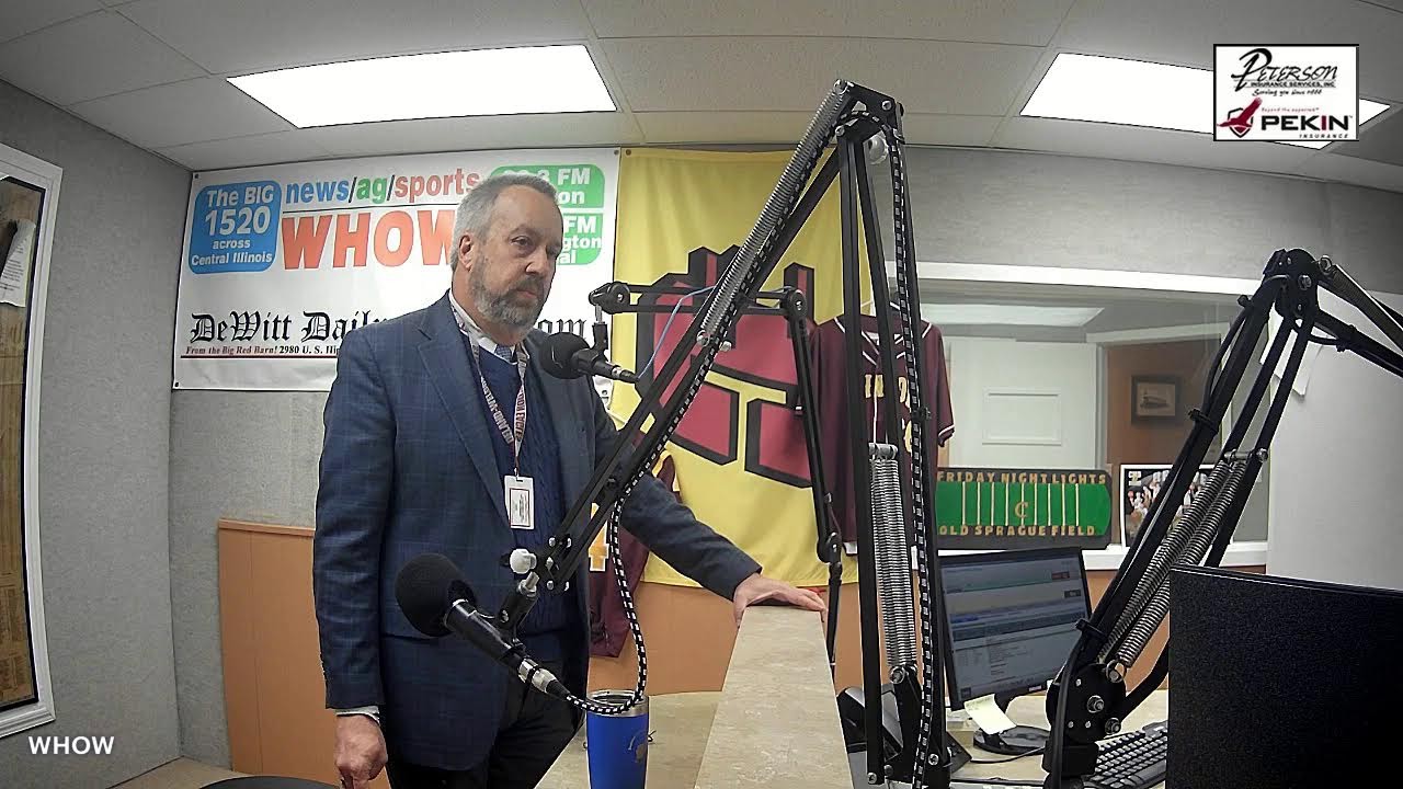 WHOW Morning Show with Dr Michael Tresnak - DeLand-Weldon Schools Supt