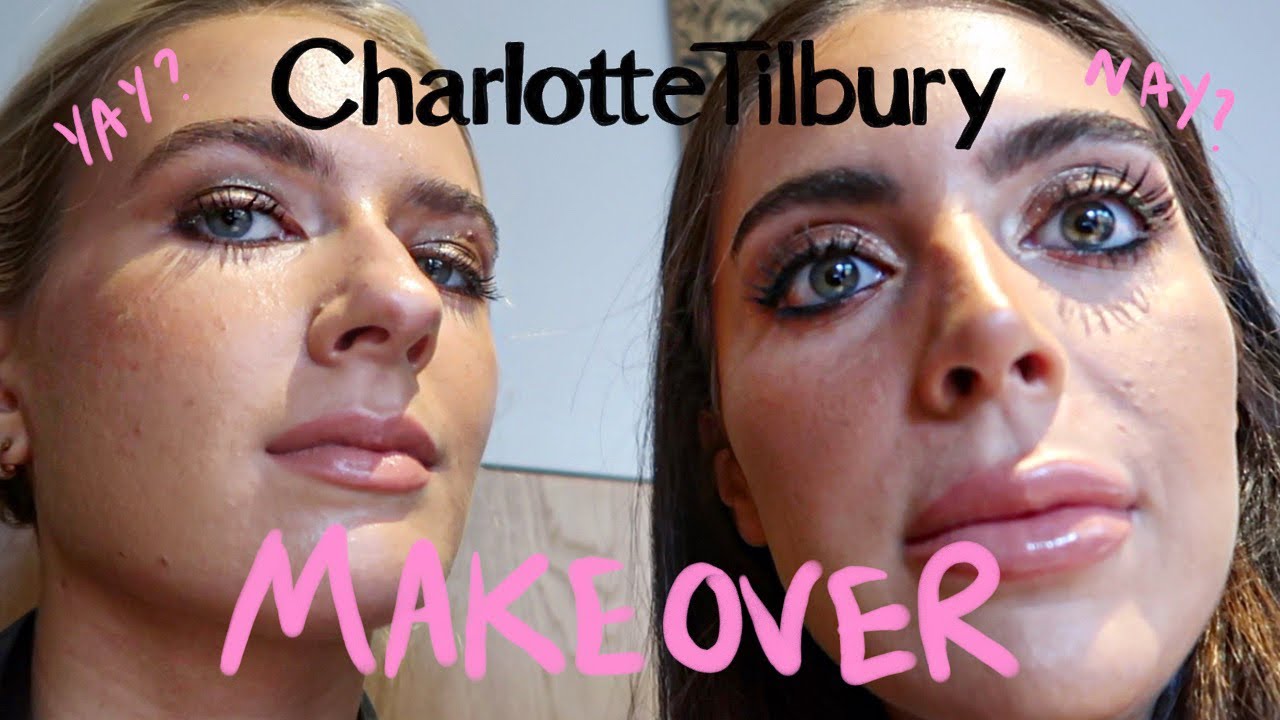 GETTING OUR MAKEUP DONE AT CHARLOTTE TILBURY | yay or nay?! | Sophia and Cinzia