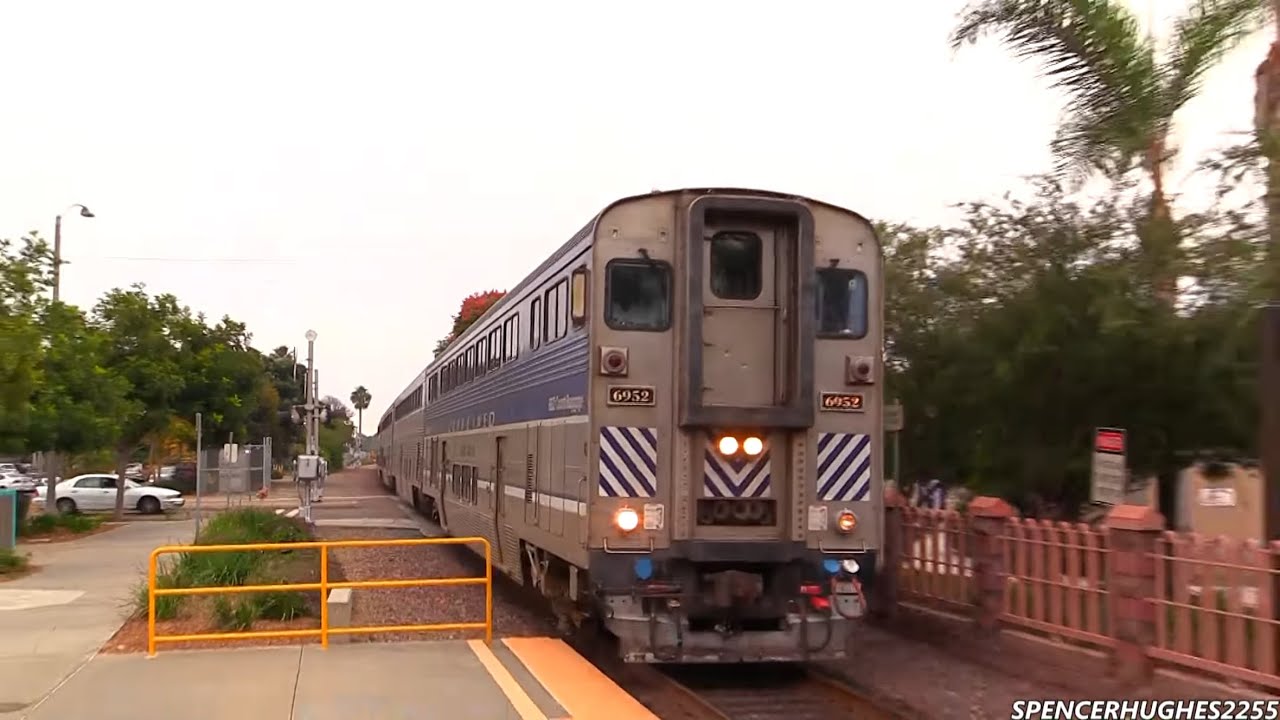Amtrak Cabcar 6951 In Carlsbad Village California