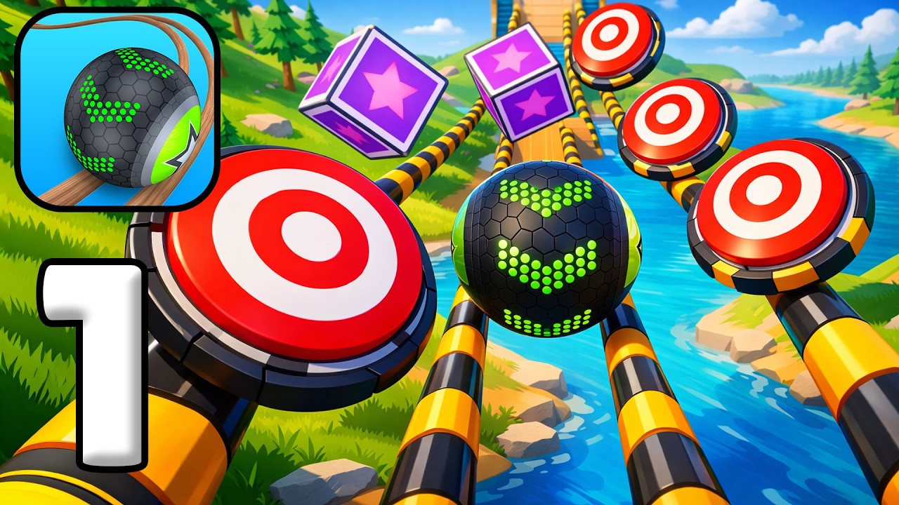 Going Balls Walkthrough Max Gameplay 😬🫨 Epic Level Challenge & Full Run Gameplay BE2522