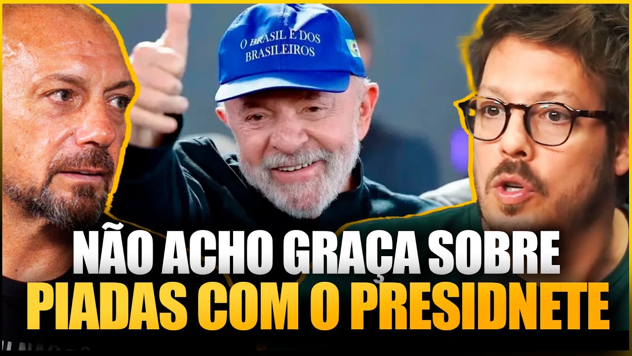 Fábio Porchat diz que não acha graça em piadas com Lula