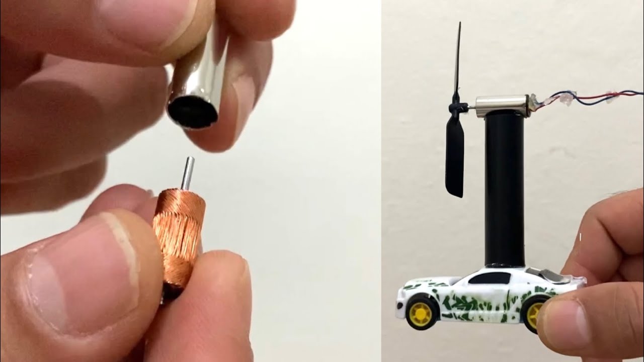 What is inside in a Coreless Dc Motor and How strong is it?