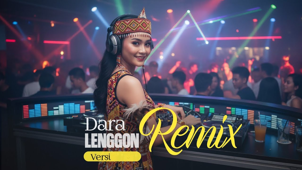 🔥 DARA LENGGON DJ REMIX – Perpaduan Budaya Dayak & Beat Modern!