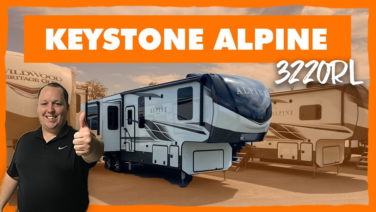 One of the NICEST 5th Wheels thats Luxury! Alpine 3220RL