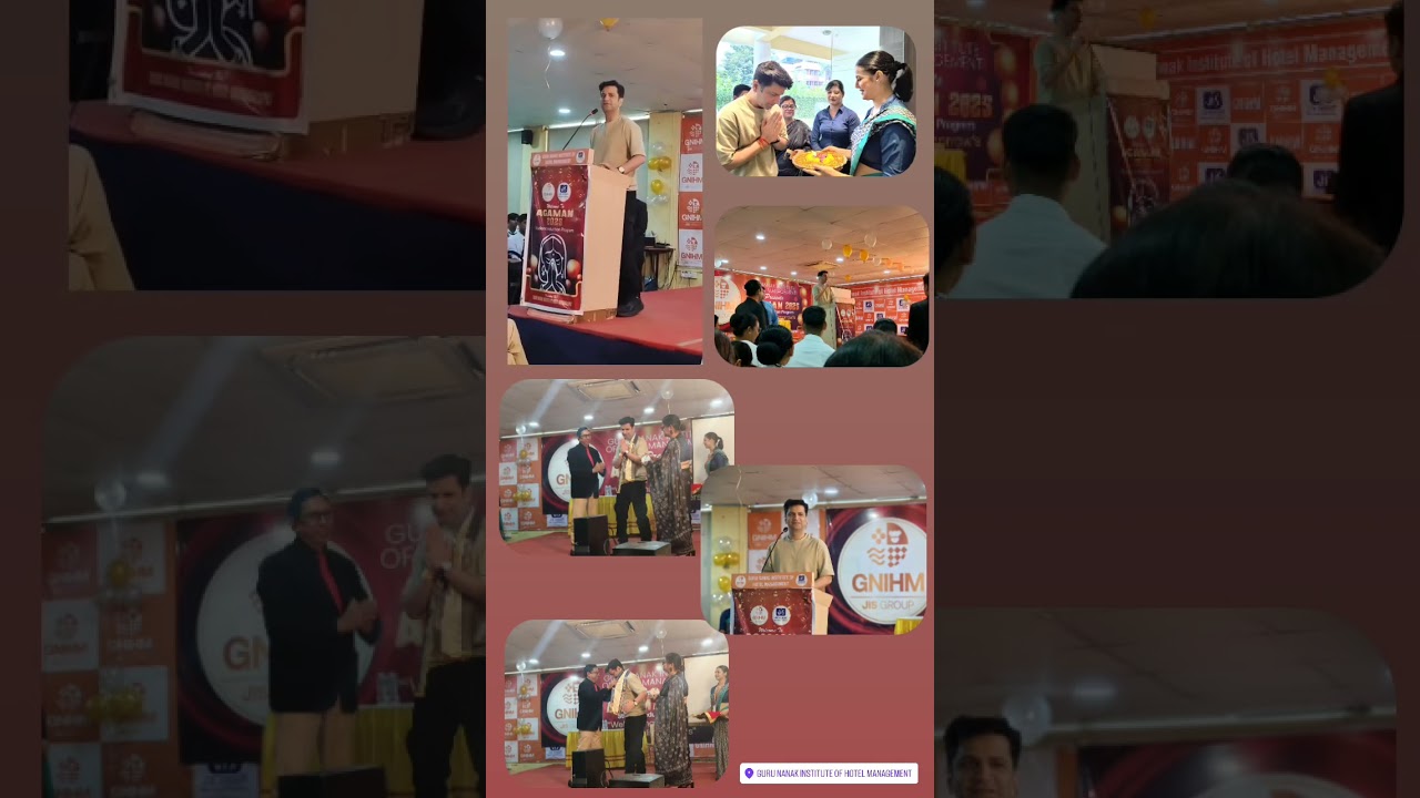 Chef Kunal Kapur in GNIHM!🤍🦋 #kunalkapur #chef #gnihm #session #instagram #college #gurunanak #song