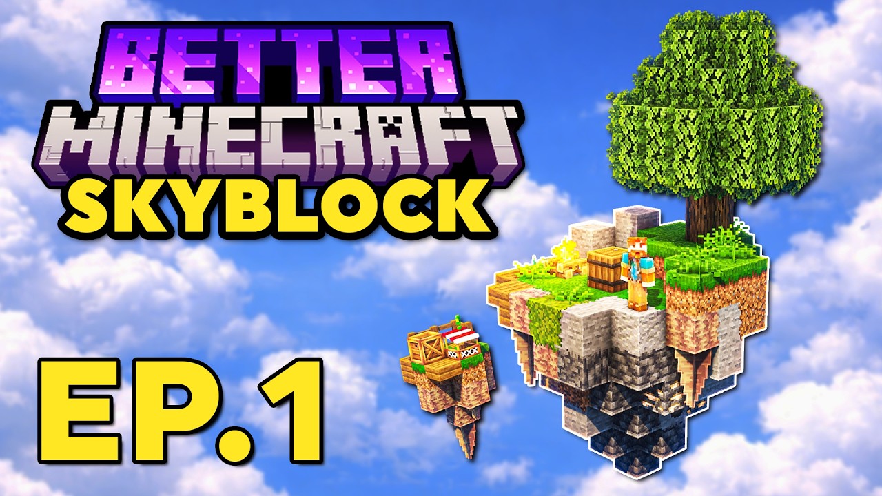 A Fresh Start in Better Minecraft Skyblock!