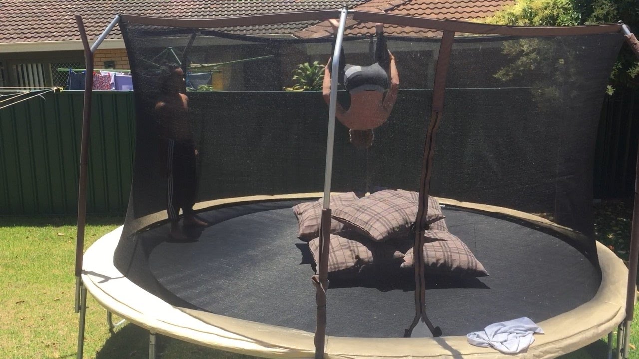 Double frontflip progression!