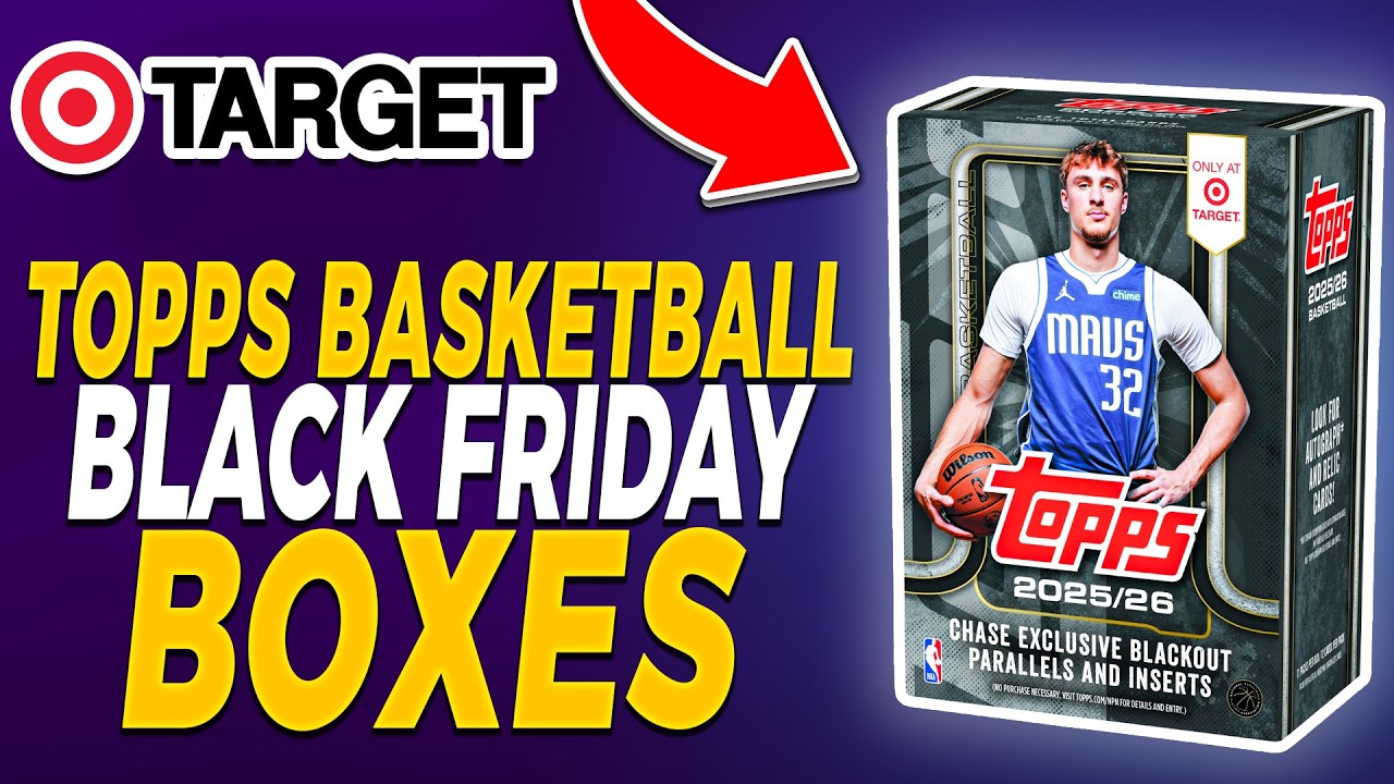Topps 2025-2026 Basketball Target Black Friday Box Pack Opening! Road to One of One Ep.2
