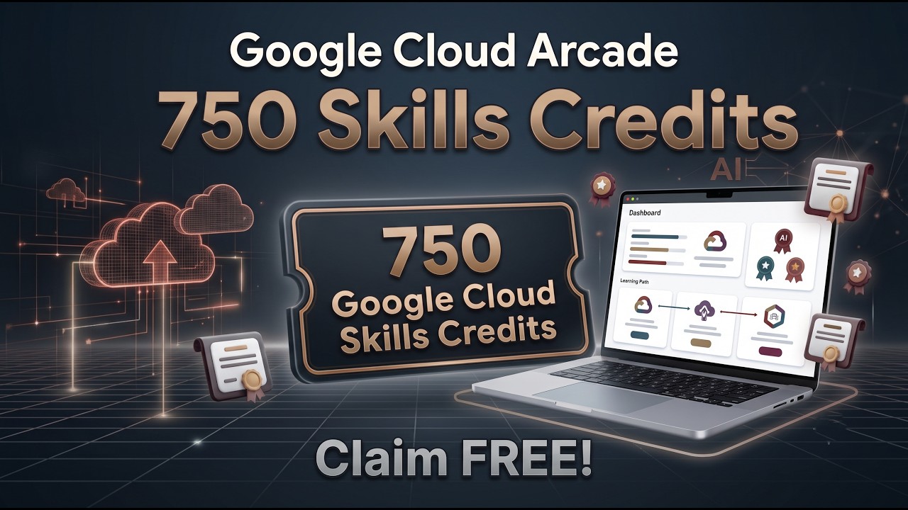 How to Claim 750 Google Skills Credits | Google Cloud Arcade Facilitator Program '26