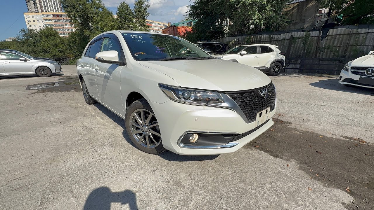 TOYOTA ALLION 2019 G PLUS LEATHER PACKAGE 1800cc 143hp 2WD ZRT260 30km 4.5B