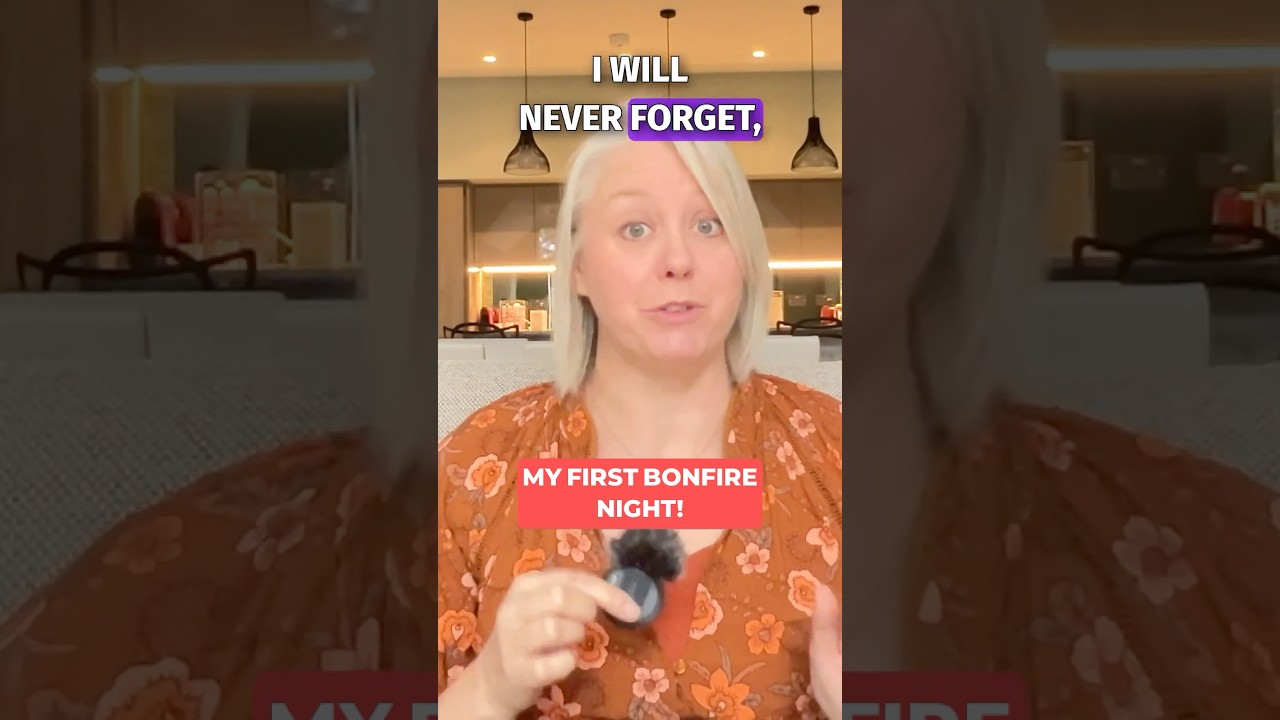 My FIRST Bonfire Night in Britain and Other Culture Shocks! #shorts