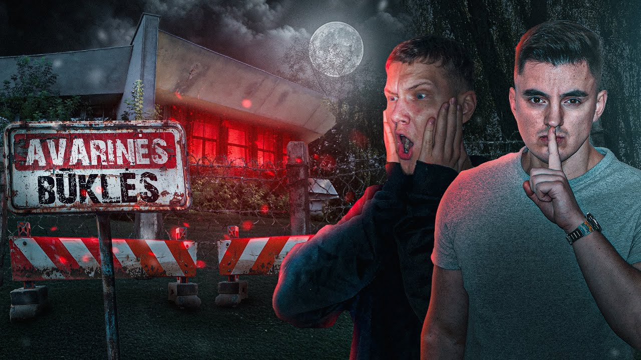 VAIK&Scaron;ČIOTI DRAUDŽIAMA #4 su Nedu Zimantu: Apleistas Restoranas su vaizdu į Trakų pilį