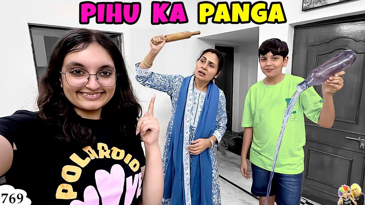 PIHU KA PANGA | Ep 769 | Fun Day with Family | Aayu and Pihu Show