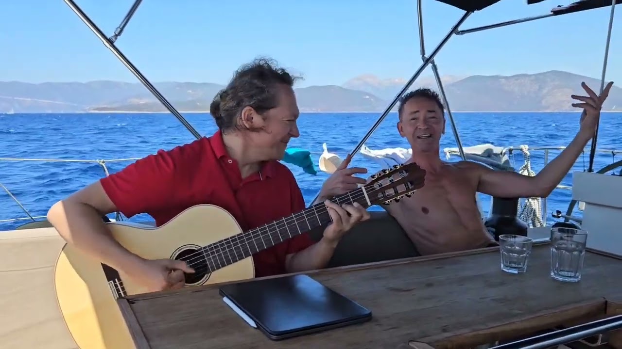 Music sail 2024, Jimmy Magsevi opera singer episode, with Gabriele Jebran Yakoub