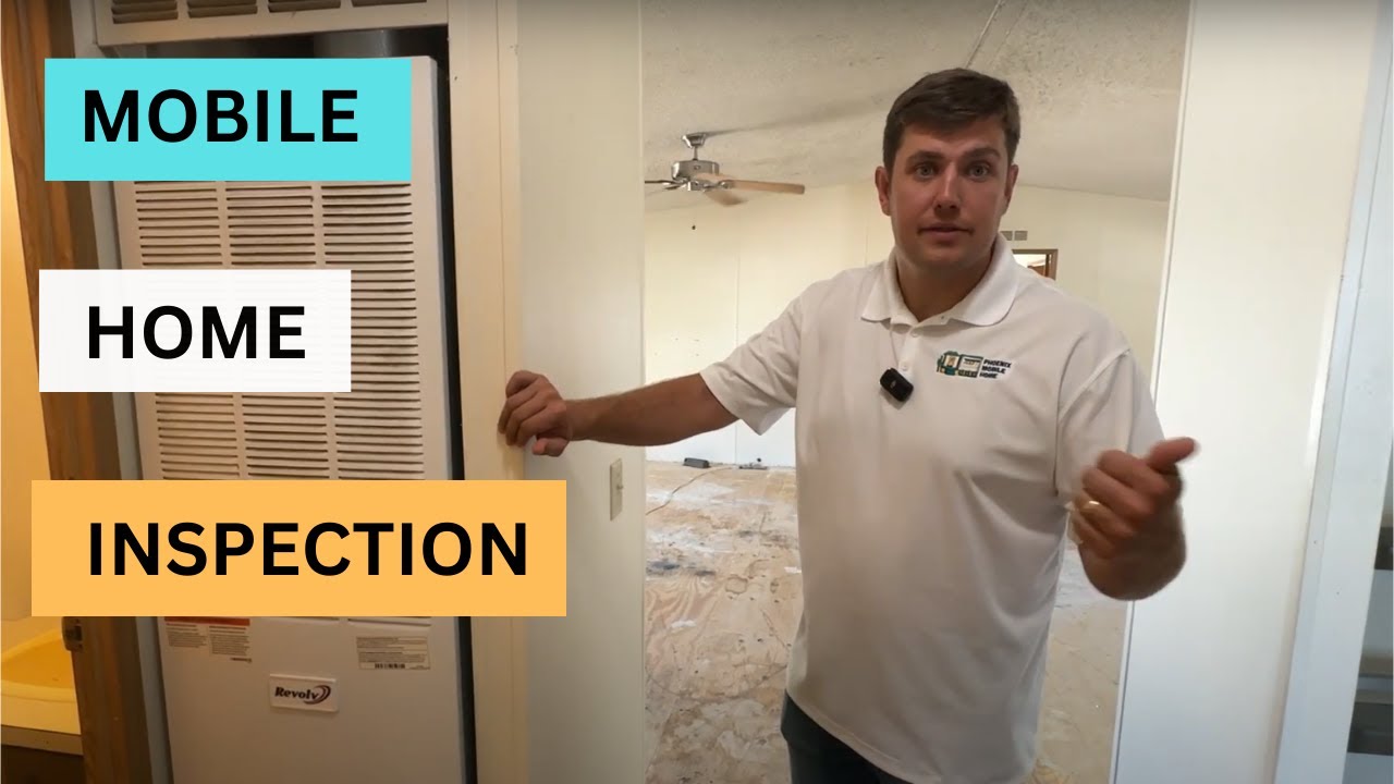 Mobile Home Inspection - How to inspect a used mobile home!