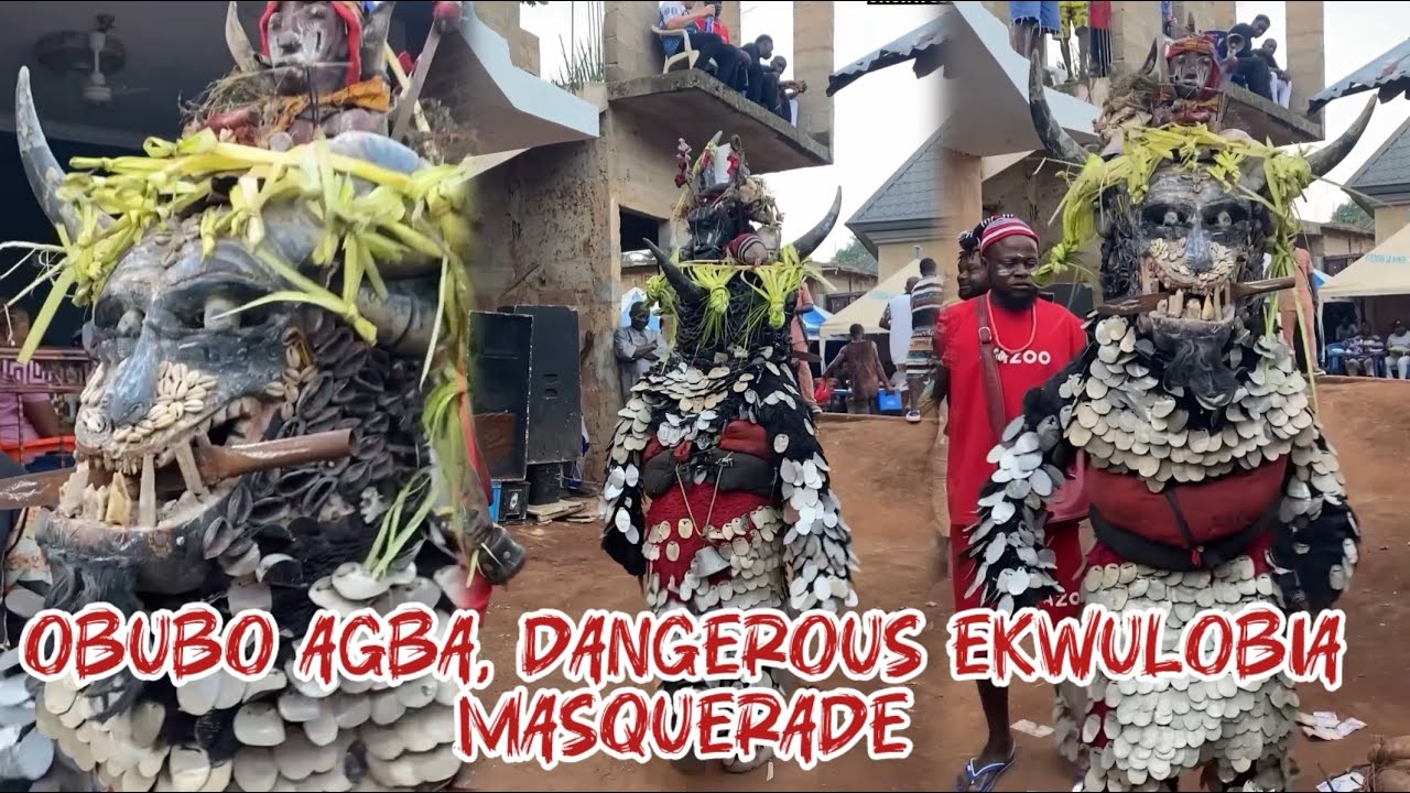 Dangerous Ekwulobia Masquerade (Obubo-Agba) @WorldOfAfricaTV 