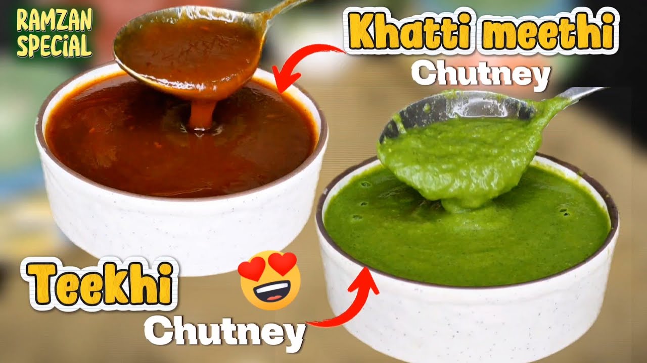 Ramzan Special Imli gud ki खट्टी मीठी चटनी aur  तीखी चटनी 😋🌙| Abhi store karlo 😍 | Raunaq-E-Zaiqa