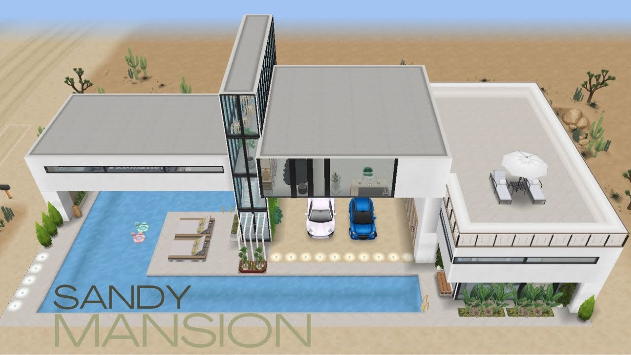 Sims Freeplay - Sandy Mansion | Millenium Sims