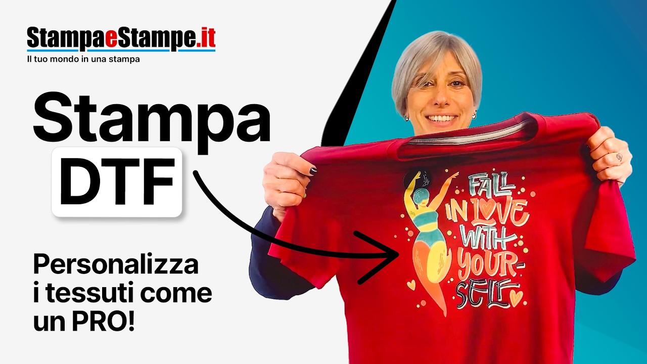 Stampa DTF: personalizza magliette e tessuti come un PRO!