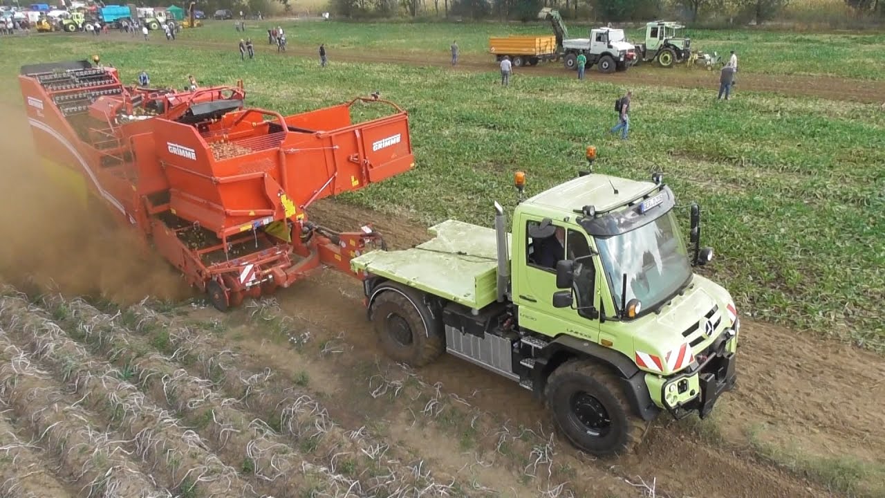 MB-Trac + Unimog Feldtage 2016 Teil 1