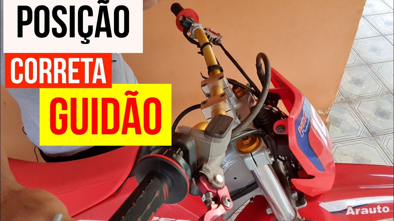 POSICIONAMENTO CORRETO GUIDÃO!!!