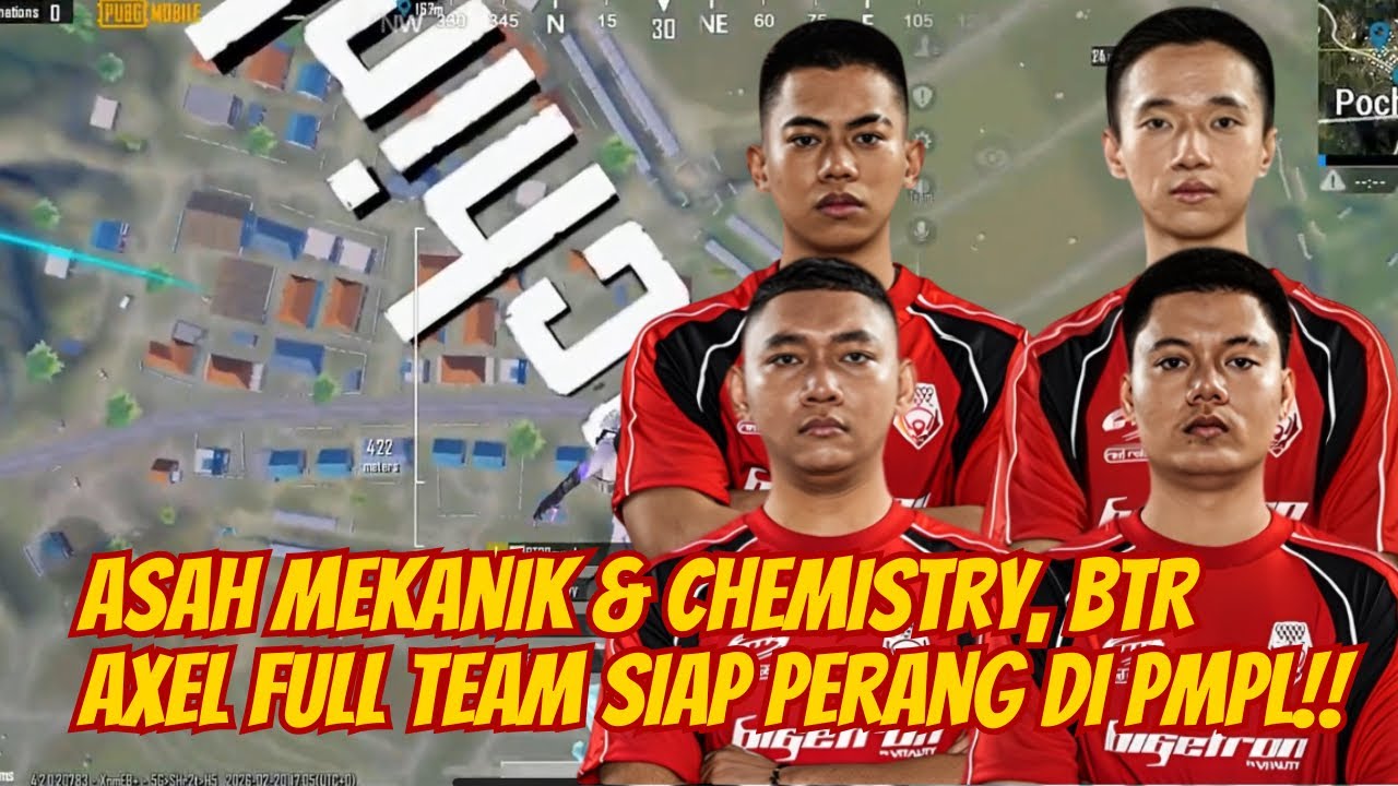 BTR Axel Fokus Grinding UR Bareng Full Squad Bigetron Jelang PMPL 🥶😱 #pubgmobile 