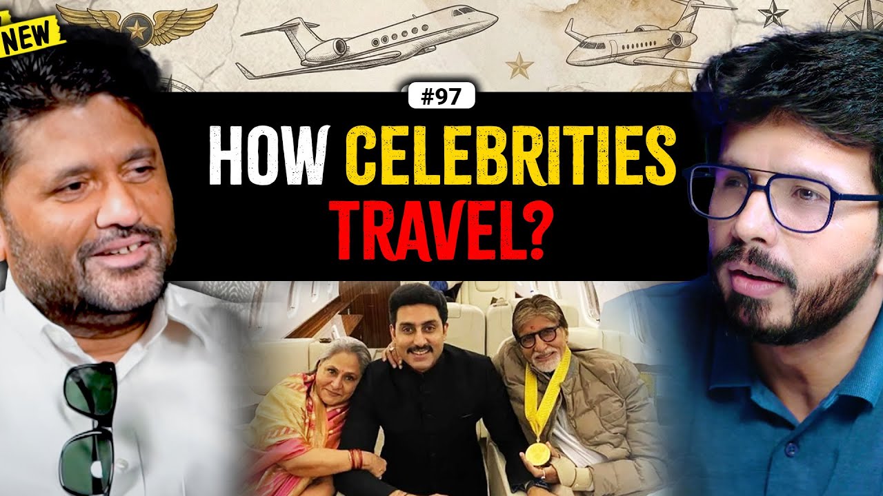 Top Celebrities Use His Private Planes? Secrets of Flying Rich & Private Jets | Nitin Bajaj