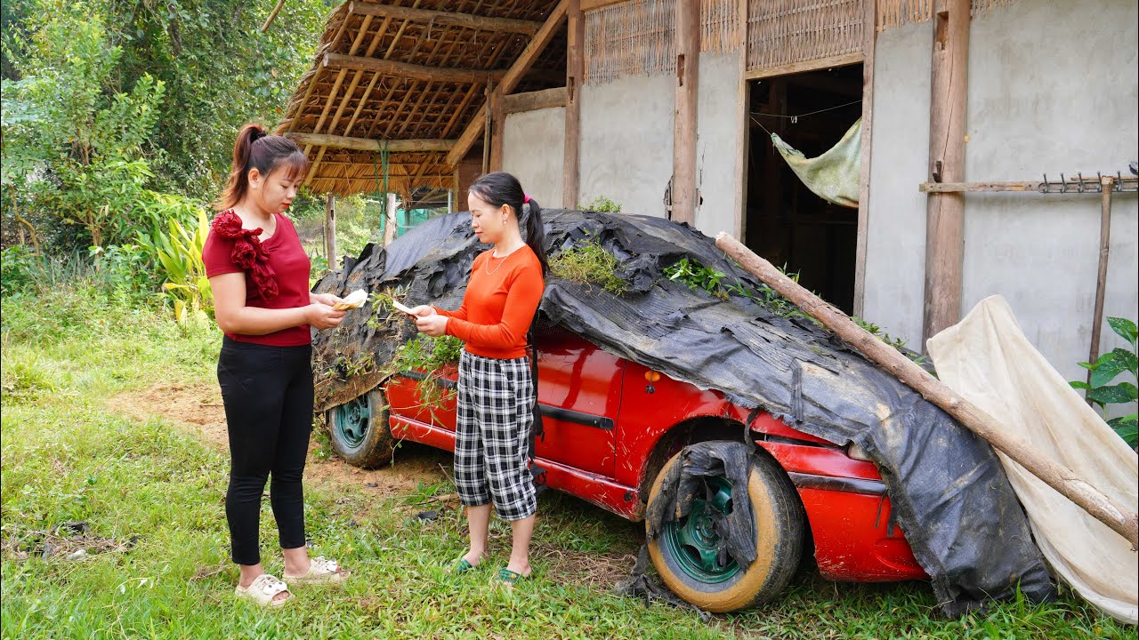 Abandoned FIAT Car Engine For 25 Years Revived By a Talented Young Woman!