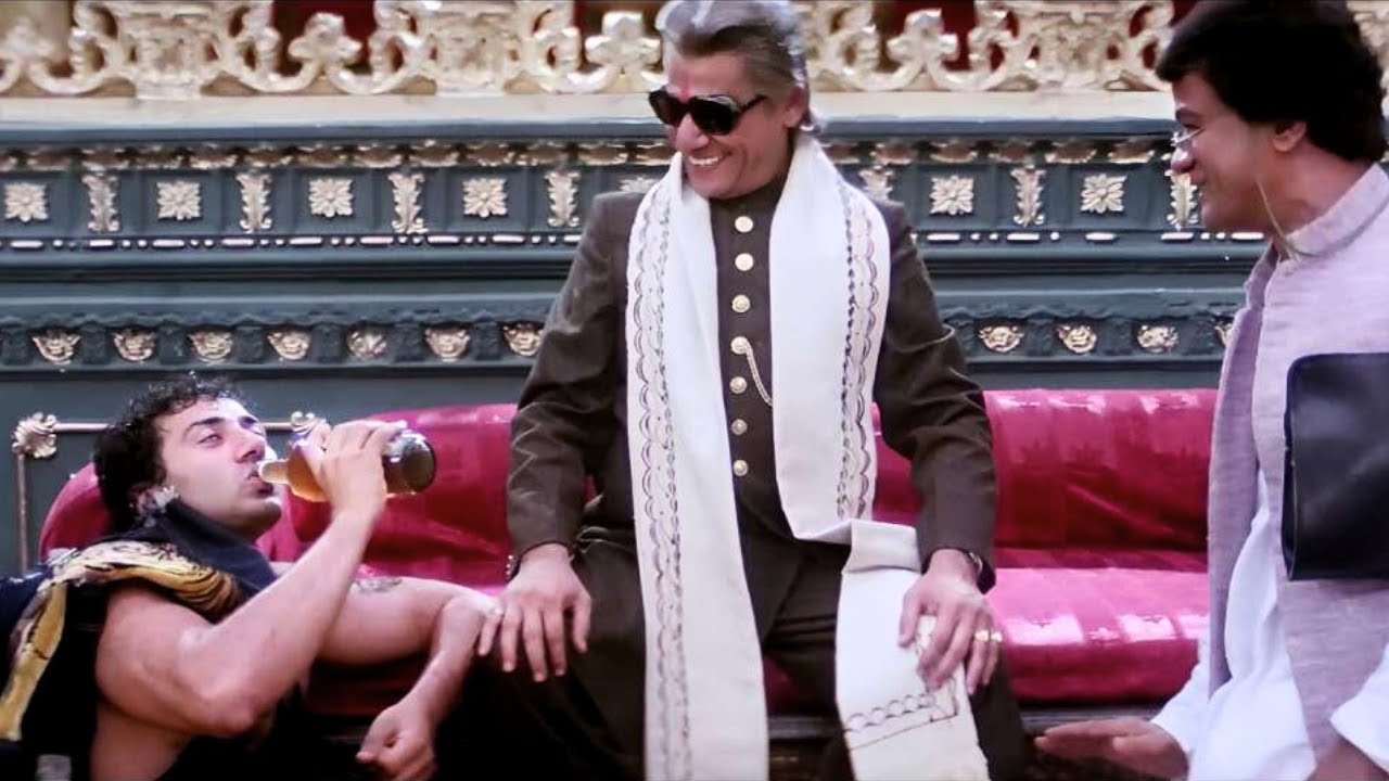 Babji hi Yahan ki Sarkaar aur Adalat Hai | Narsimha Scene | Sunny Deol, Om Puri
