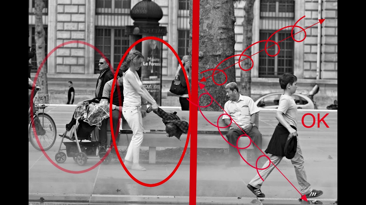 Photo de rue Critique #1 - Le cadrage et le moment d&eacute;cisif