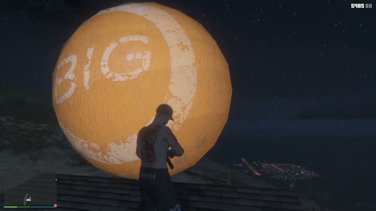 Ik vond deze mooie bal in Gta V