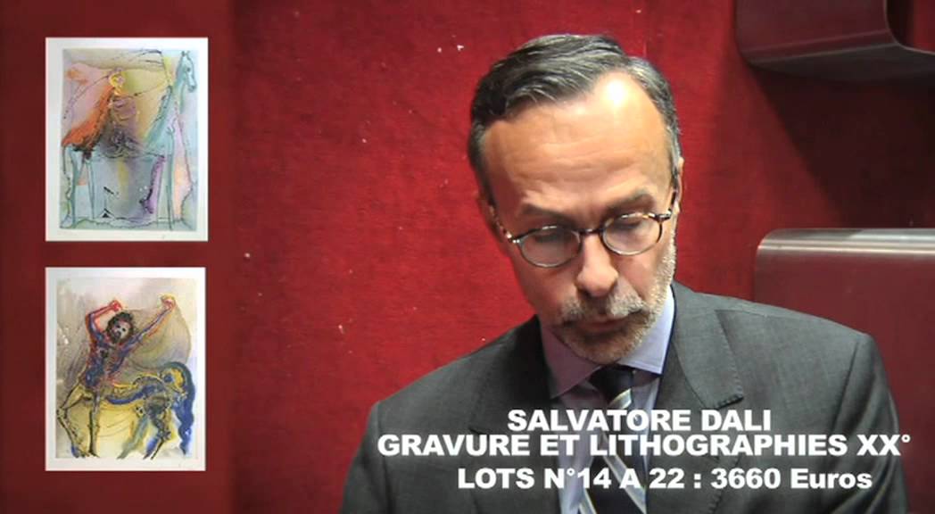 Vente aux enchères à Drouot de l'Etude Morand en juin 2012