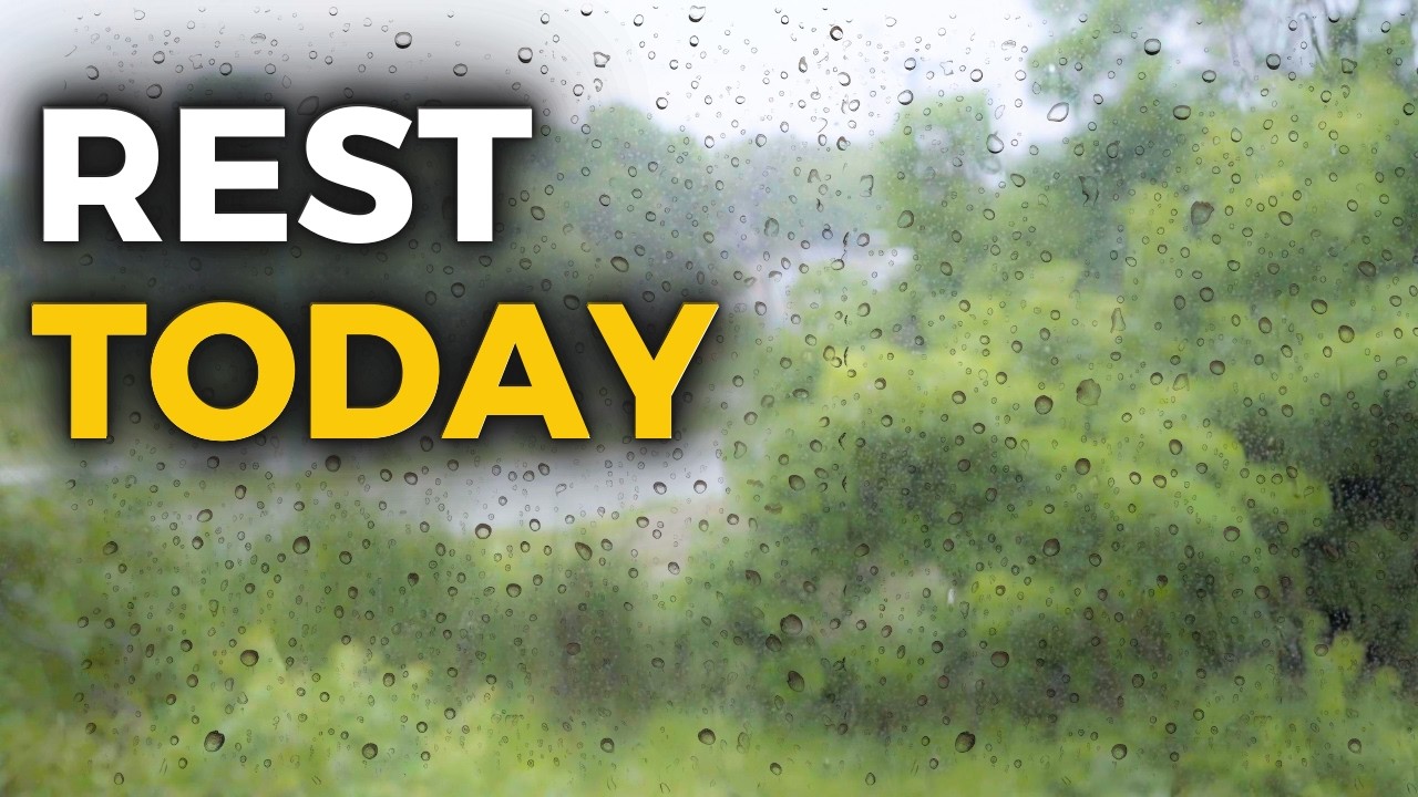 Feeling Overwhelmed Today? 🌧️ 24/7 Gentle Rain to Calm Anxiety & Help You Sleep