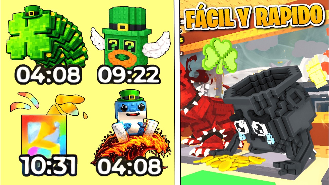 ¡SE ADELANTÓ! MEGA ADMIN ABUSE DE SAN PATRICIO🍀NUEVA LUCKY BLOCK🍀9 NUEVOS BRAINROTS🍀STEAL A BRAINROT