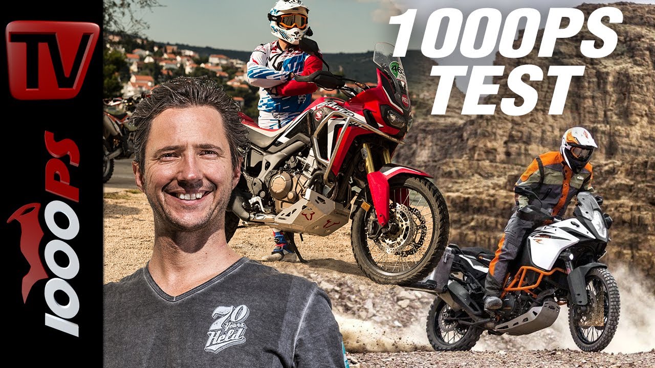 1000PS Test - Honda CRF1000L Africa Twin vs. KTM 1090 Adventure R - harte Reiseenduros im Gelände