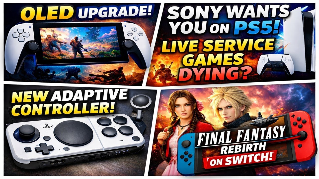 Масштабное продвижение PS5 от Sony, PlayStation Portal на OLED-экранах и умирают ли игры с онлайн...