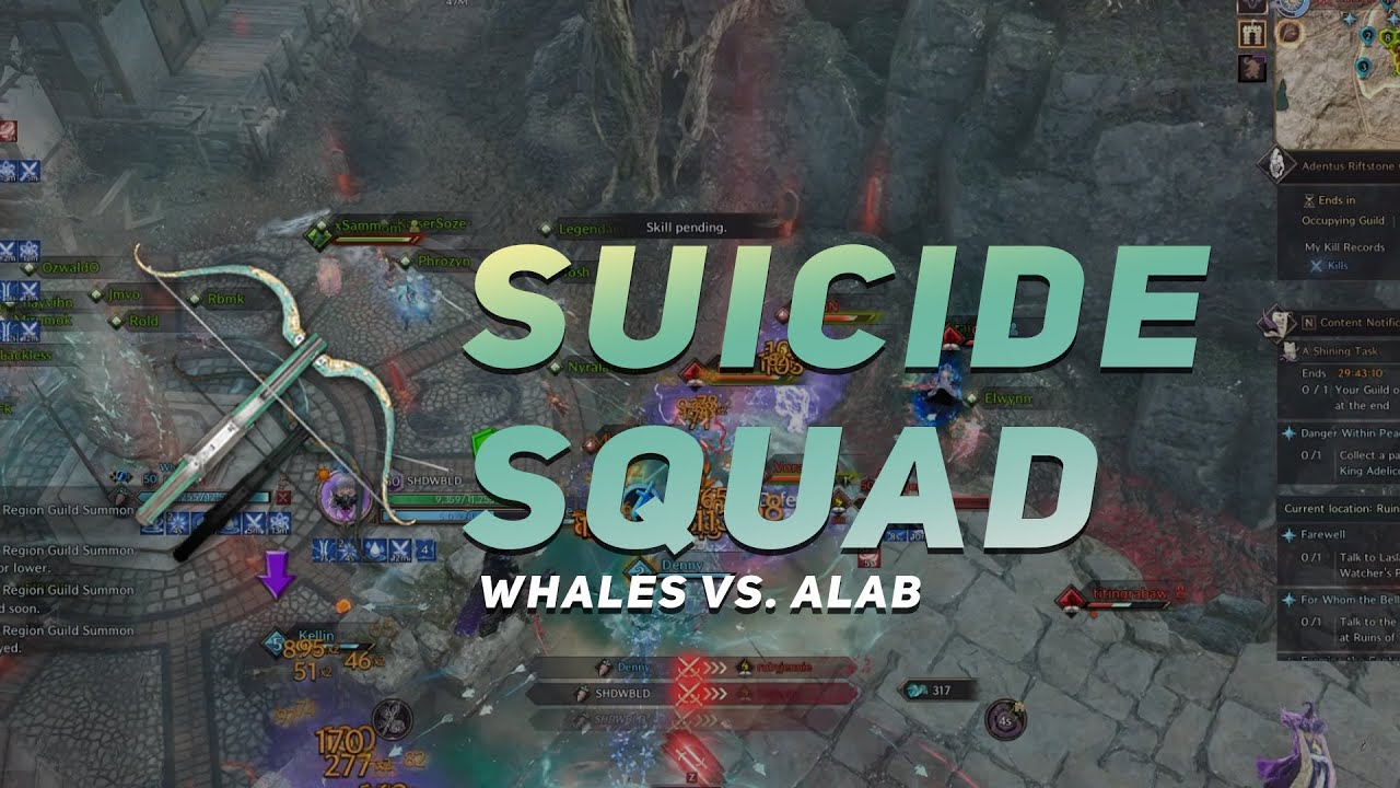 WHALEZ vs. ALAB Adentus Rifstone | TL NA WEST - Crimson | Crossbow Dagger