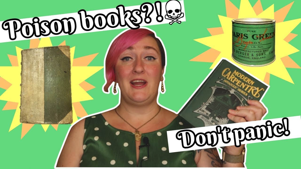 Poison Books?! Arsenic Green! | Bite Sized Book History