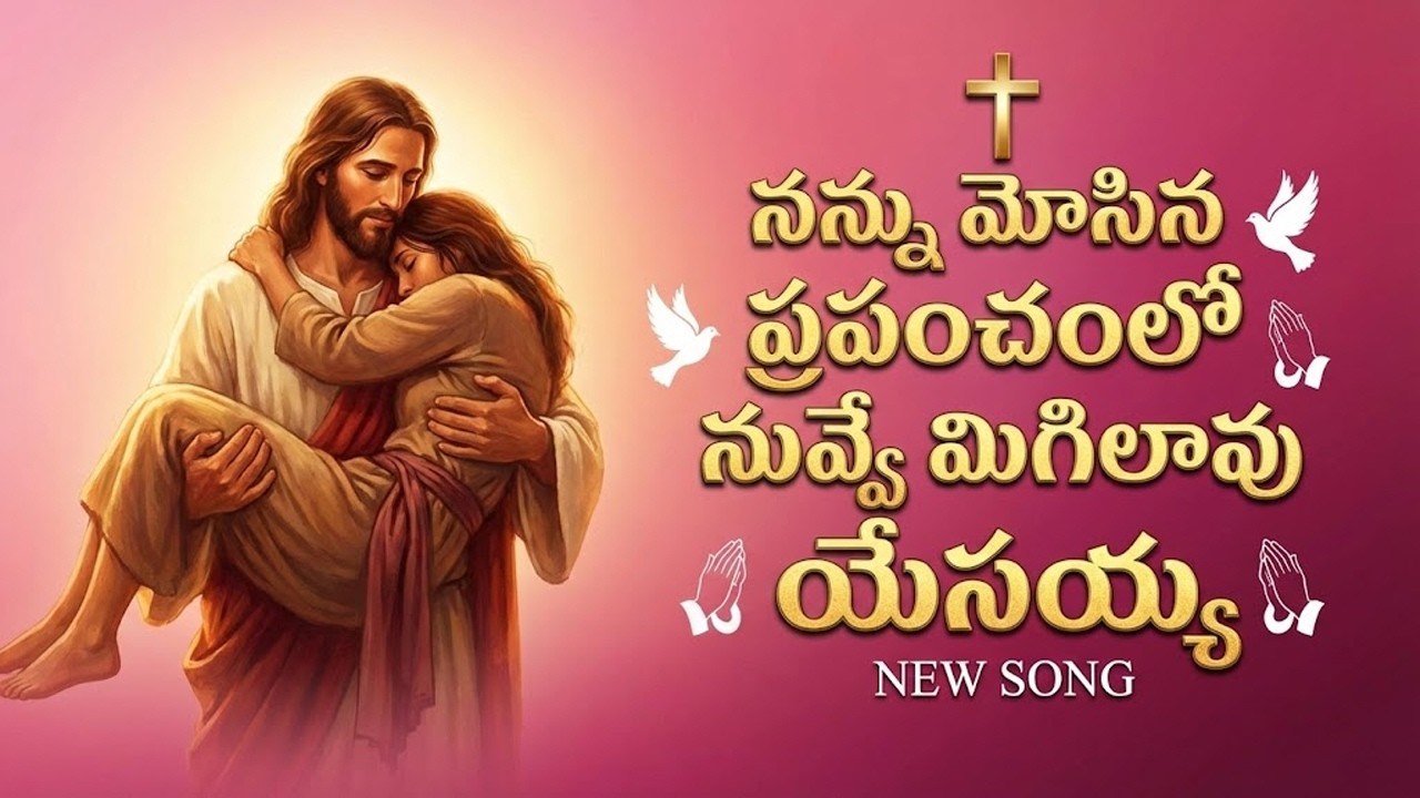 నన్ను మోసిన ప్రపంచంలో | Nannu Mosina Prapanchamlo Song | Telugu Christian Songs | Jesus Songs Telugu