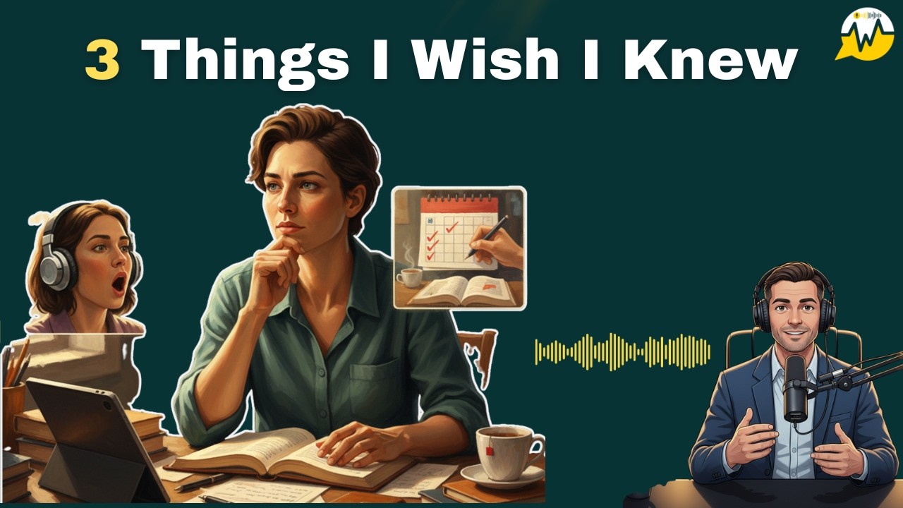 3 Things I Wish I Knew Before Learning English | English Listening Practice