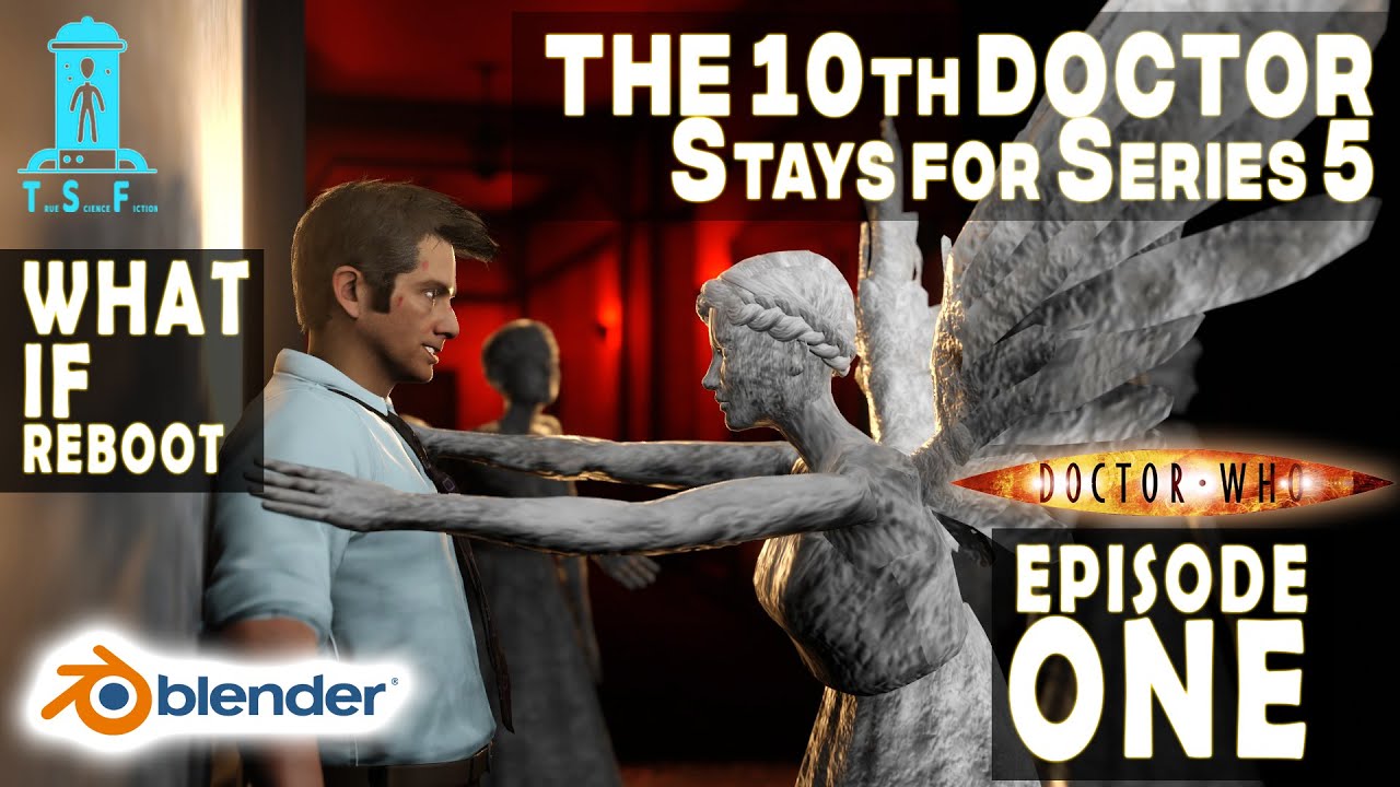 Doctor Who the Tenth Doctor stays for Series 5 | What If...? (BLENDER ANIMATION) PART 1