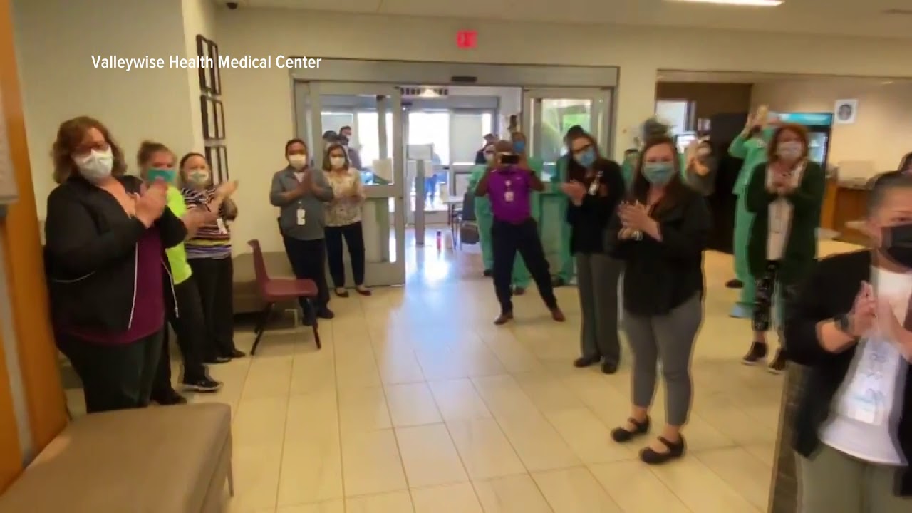 First patient to recover from coronavirus discharged from Valleywise Health Medical Center
