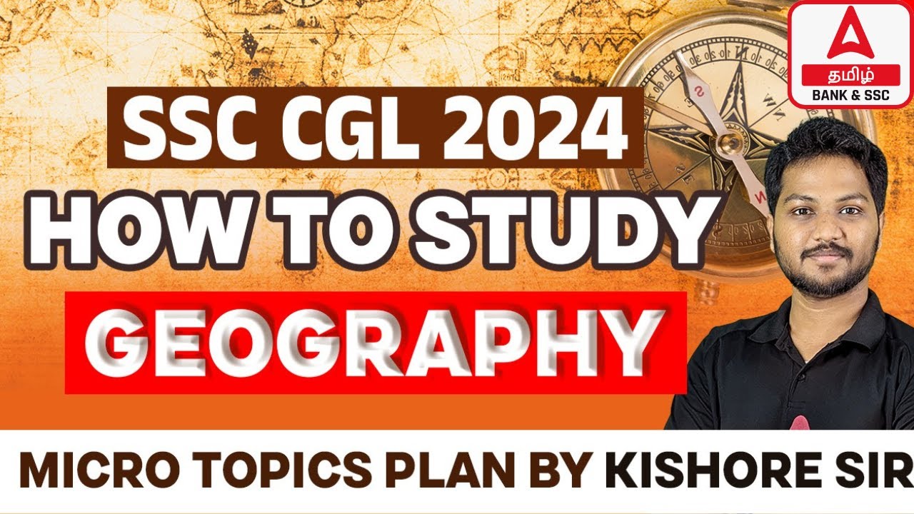 SSC CGL 2024 | Geography | Micro Topics | By Kishore Sir | Adda247 Tamil