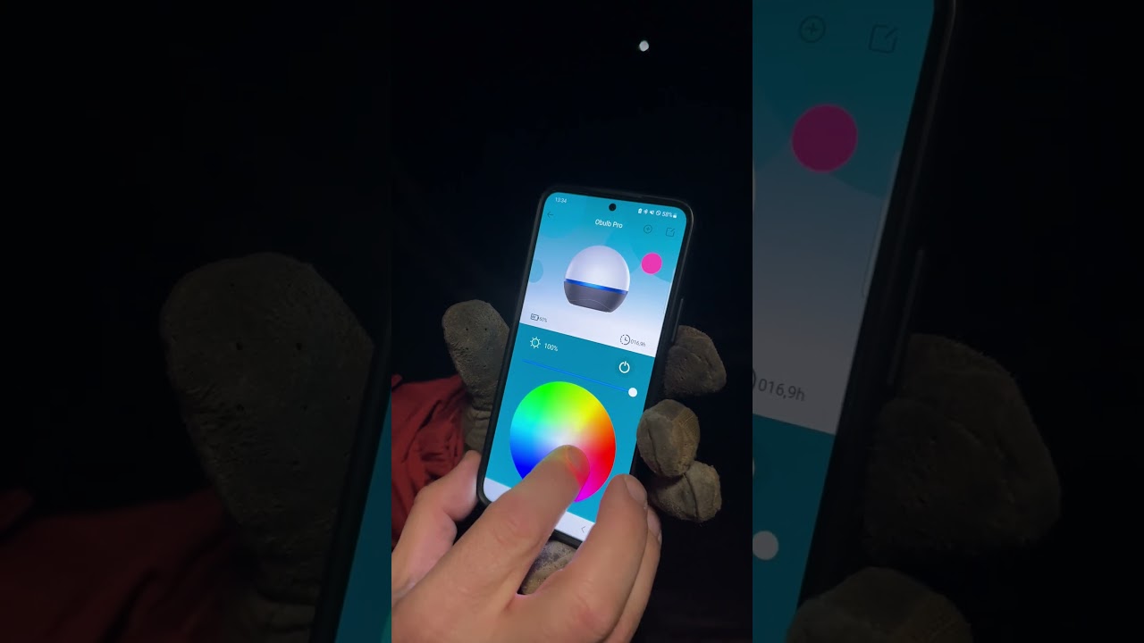 Lampa sterowana aplikacją - Olight Obulb #shorts