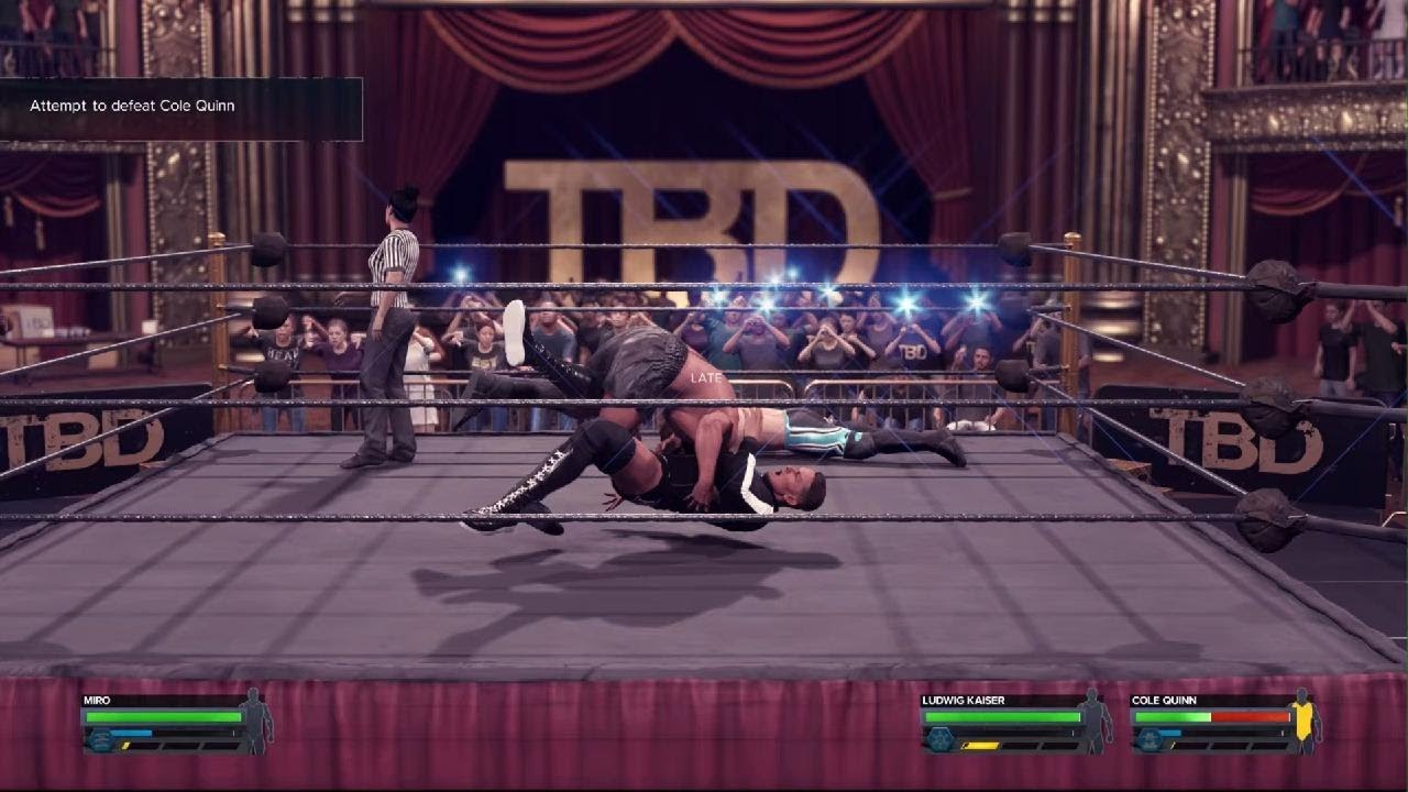 WWE 2K24 myrise mode ft.Miro Part 22 Kaiser interferes!!!!!!!!!